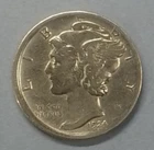 1924-D Mercury Dime XF Condition but you grade it