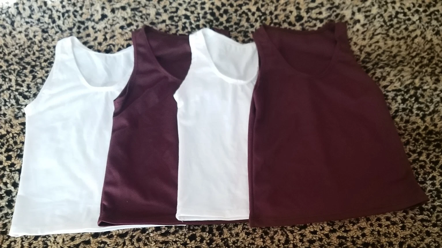 Boys Undershirt Tank Top - 4 Pack Cotton Undershirt Sleeveless for Kids 18-24M