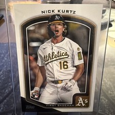 2025 Topps Flagship Collection 2 Exclusive Nick Kurtz Rookie Card #26. rookie card picture