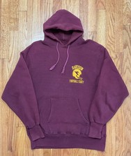 Champion 1970s Vintage Reverse Weave Hoodie Rare Men’s Size Large Drawstrings