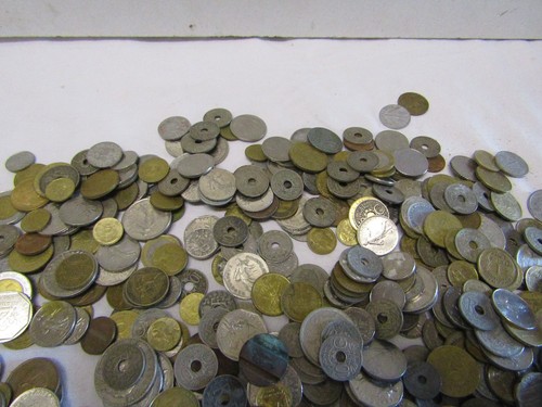 16... Lote de 4 kilos de monedas antiguas francia mundo - Imagen 2 de 11