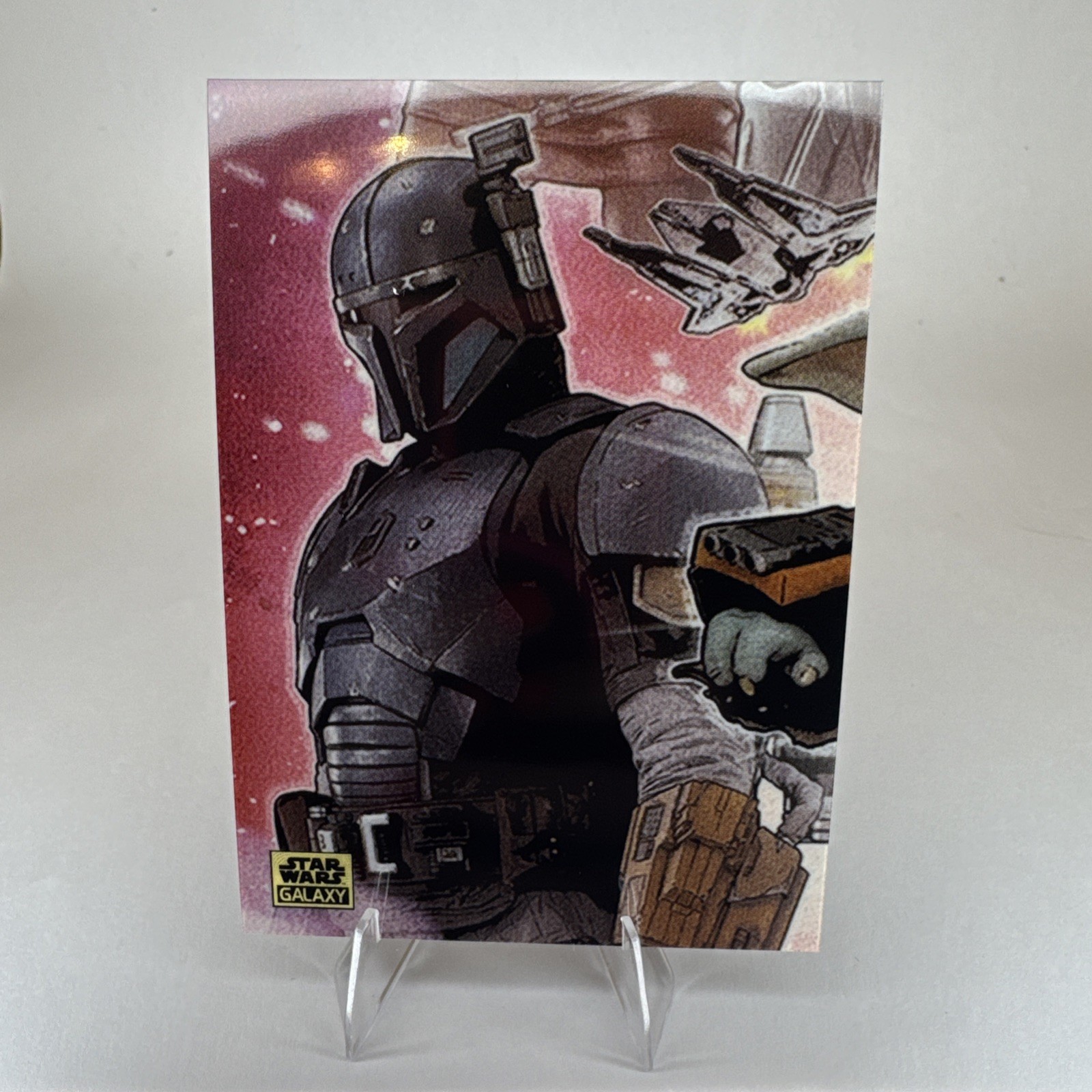 🥇 1/1 🥇 2026 Topps Chrome Star Wars Galaxy Paz Vizsla Puzzle Art Card