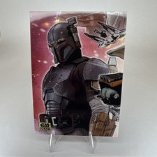 Marketplace image: 🥇 1/1 🥇 2026 Topps Chrome Star Wars Galaxy Paz Vizsla Puzzle Art Card