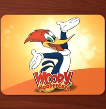 Woody Woodpecker 9.5 x 8 Mouse Pad With Rubber Backing Made In USA