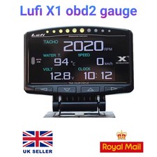 LUFI X1 Monitor Gauge / Ultra Gauge OBD2 Digital DIsplay - CHEAPEST UK SELLER