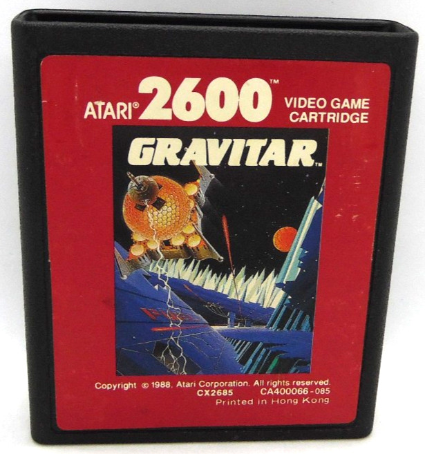 Gravitar Atari 2600 Authentic Cartridge Only Tested & Working