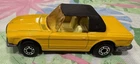 VINTAGE 1973 Matchbox Superfast Diecast Car Yellow Mercedes 350 SL #6 Original!