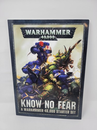Warhammer 40k Know No Fear A Warhammer 40k Starter Set Soft Cover Book 90 Pages