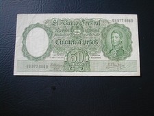 Argentina 50 Peso Banknotes