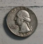 1954-S Washington Quarter 90% Silver