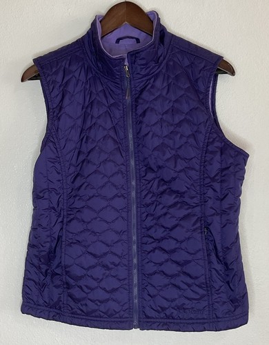 L.L. Bean Girls Size XL 18 Thinsulate Purple Quilted Vest Women Sz S\M - Picture 7 of 17
