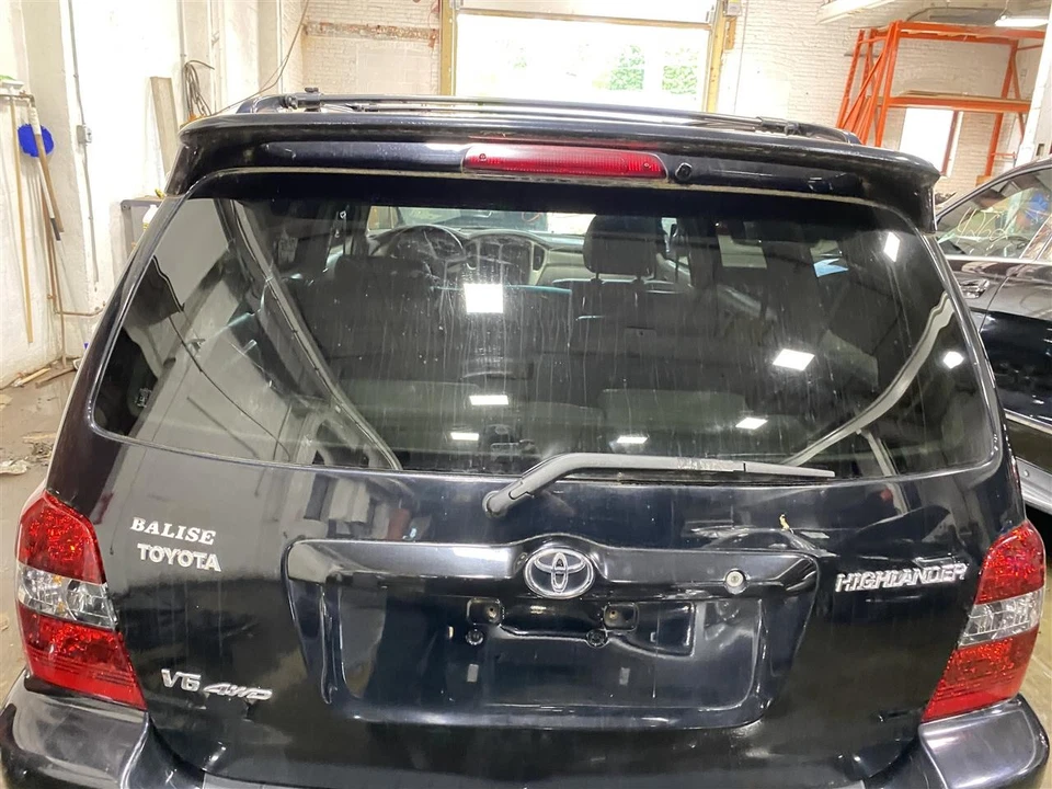 TRUNK LID Toyota Highlander 2001 01 2002 02 2003 03 04 05 06 07 Black 1398528 — 第 2/4 张图片