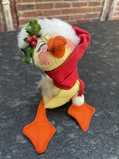 Vintage 1982 Annalee Christmas Duck 6 in Tall