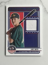 2023 Panini Stars & Stripes U-18 World Cup Materials Patch #U18-LS Luke Smith