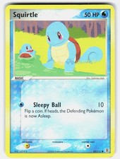 Squirtle 82/112 Common FireRed & LeafGreen Pokemon Lightly Played