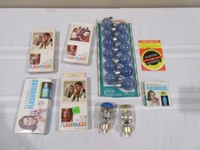 Vtg. Mixed Lot of Flashbulbs-M2B 4pkg 5BFlashbulbs 1pkg 150W 2 AG1B 1 Dial