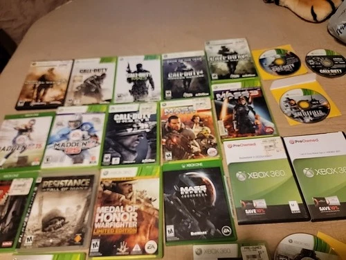 Lot of Xbox 360 Games Selection