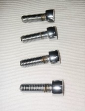 M8-1.25x25mm Show Chrome BMX Stem Bolts 4 pcs...