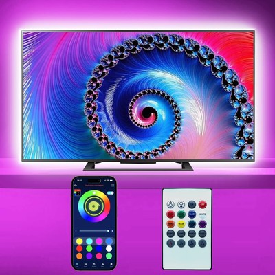 ZOZOO LED Lights for TV, 13.12ft RGB TV Led Backlight Z-13.12FT, Multicolor 