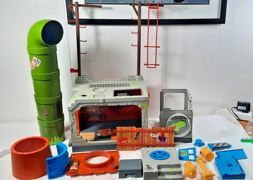 Teenage Mutant Ninja Turtles Sewer Lair Playset 1989 Near Complete TMNT Vintage