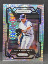 2024 Panini Prizm #179 Chuck Knoblauch Pulsar Prizms #/499