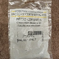 GENUINE OEM Whirlpool MAYTAG Washer Injector Valve 216201 WP216201 