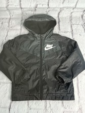 Nike Kids Windrunner fleece lined zip Jacket size 7