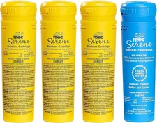 Spa FROG Serene® Cartridge Refill Kit 1-Mineral Cartridge + 3 Bromine Cartridges
