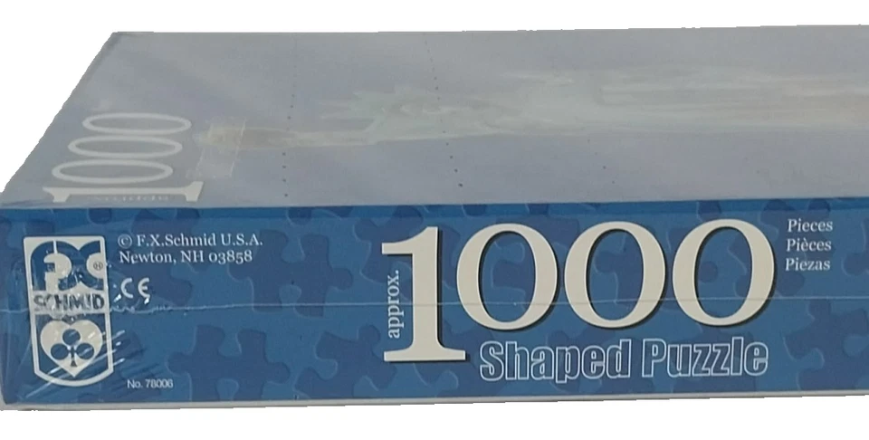 Statue of Liberty NYC Shaped Jigsaw Puzzle 1000 Pieces Sealed PC Sound American - Image 4 of 4