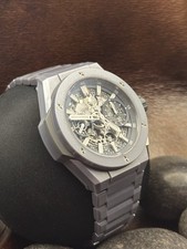 Hublot Big Bang Unico Integrated Grey Ceramic Skeleton 42mm B&P 451.FX.6923.FX 3
