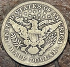 1906 D U.S. Barber Half Dollar Historic Silver Coin 🇺🇸