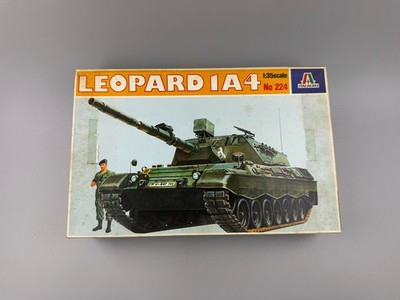 1:35 Italeri 224 Leopard 1A4 + HM-Schmitt Conversion Turm Bausatz