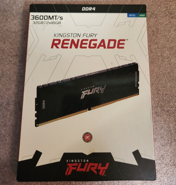 Kingston FURY Renegade 32GB DDR4-3600 CL16 (KF436C16RB1K2/32)