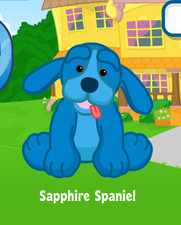 Webkinz Classic Sapphire Spaniel Adoption Code Only Messaged