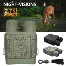 Night Vision Goggles Binoculars Digital Infrared 10X Zoom Hunting Rechargeable