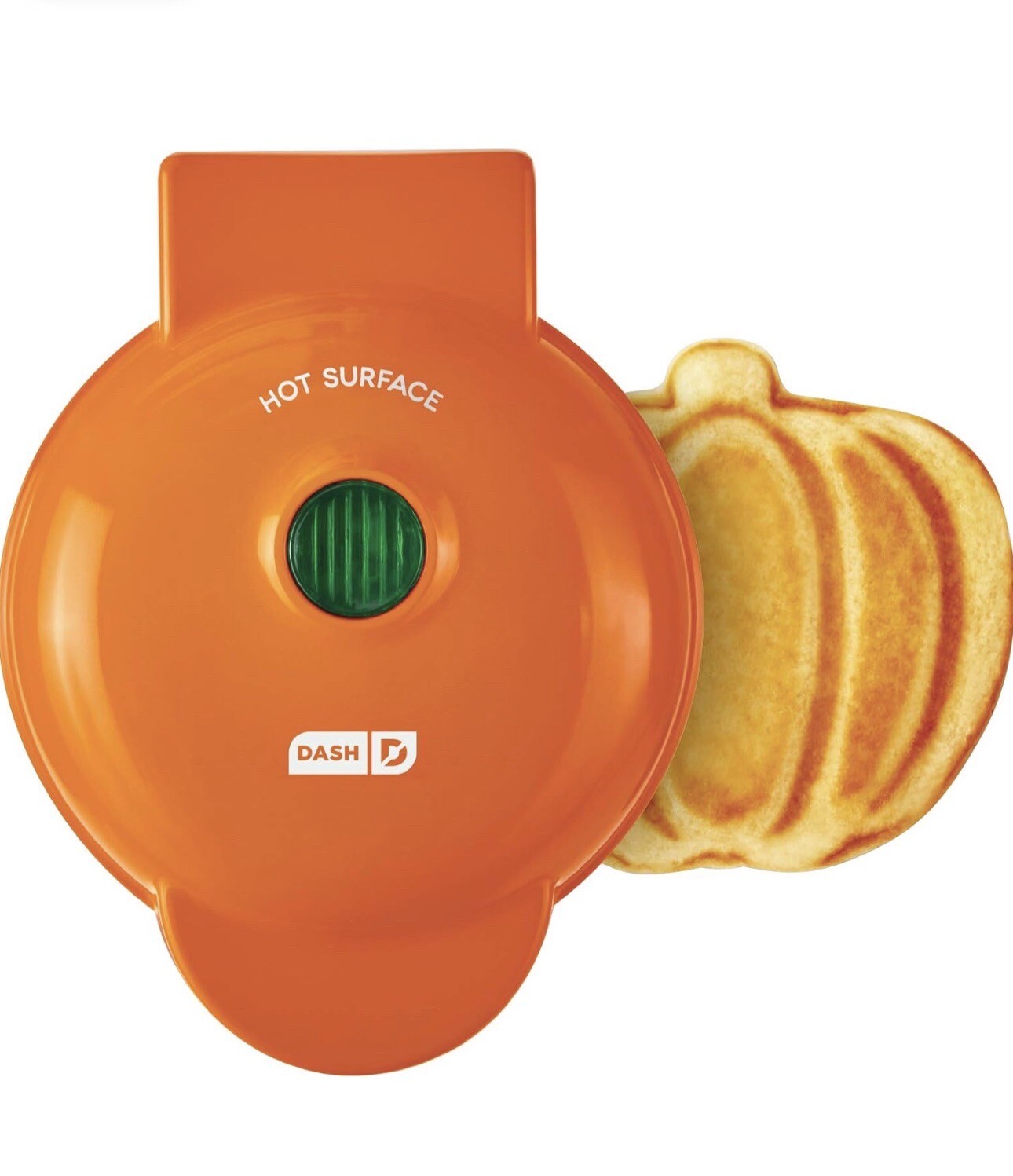 Dash Mini Waffle Maker in Orange - Compact & Quick Breakfast Solution-image