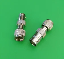 (1 PC) Mini UHF Male To BNC Female Connector - USA Seller