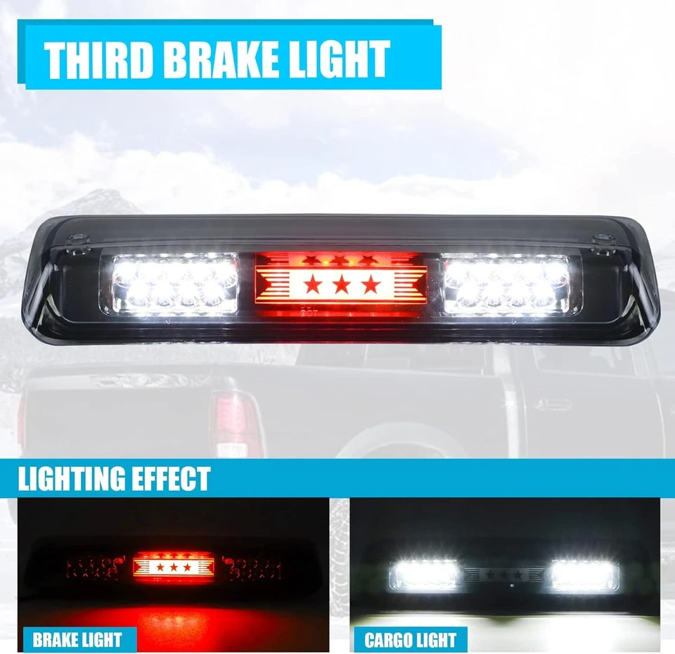 Lámpara de carga LED tercera freno negra para Ford F150 2004-2008 / Sport Trac / Mark LT Foto 3 de 4