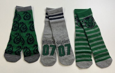 HARRY POTTER Kinder Söckchen 23-26 grün 3 Paar Junge Socken 
