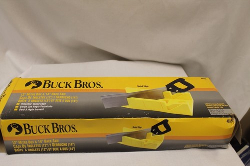 Buck Bros 12 Inch Mitre Box \u0026 14 Inch 