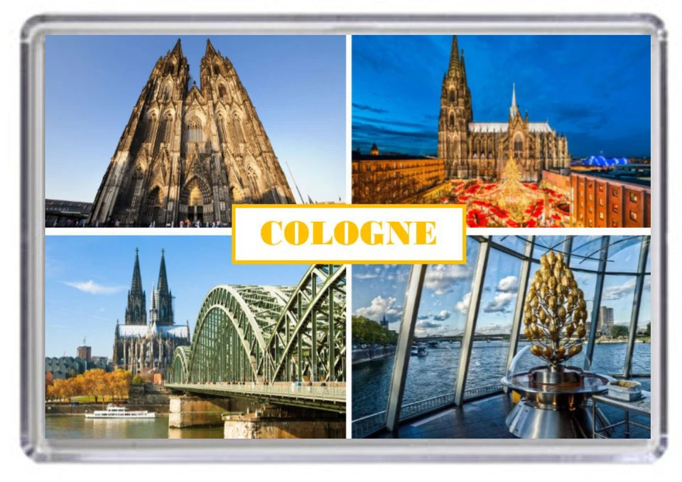 Cologne Germany Fridge Magnet 02