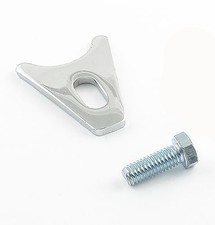 Chevy Sbc Bbc Sb Bb Hei Ignition Distributor Hold Down Clamp Chrome R4116 A103