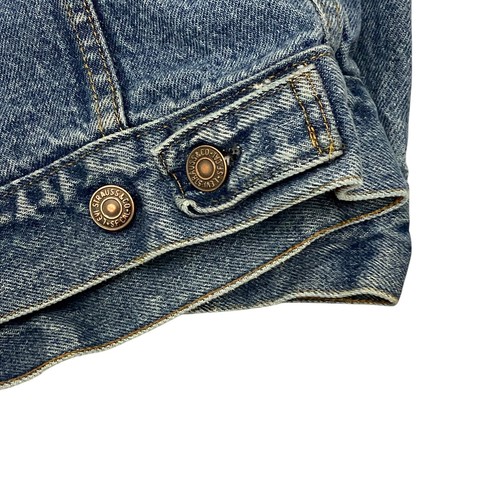 Vintage Levi's Denim Trucker Jacket 70506-0216 Blue Size 36 Made in USA Red Tab - Picture 9 of 13