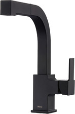 Matte Black Arkitek Kitchen Faucet with Pull Out Sprayer High Arc Design
