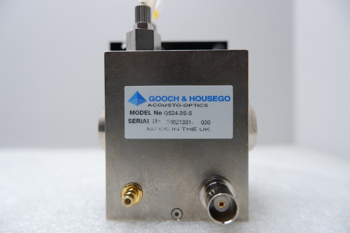 GOOCH & HOUSEGO QS24-3S-S ACOUSTO-OPTICS Laser Q-Switch | eBay GOOCH & HOUSEGO QS24-3S-S ACOUSTO-OPTICS Laser Q-Switch | eBay