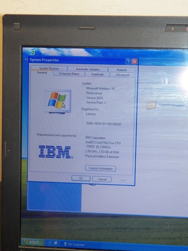Lenovo ThinkPad SL410 14 Inch XP Pro -4GB/320GB/Webcam/DVDRW/HDMI/ExpressCard - Picture 4 of 15