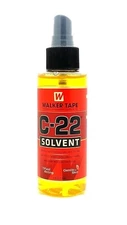 C-22 adhesive solvent by Walker Tape C22 Solvent 4 Oz Spray For Lace Wigs & Toup