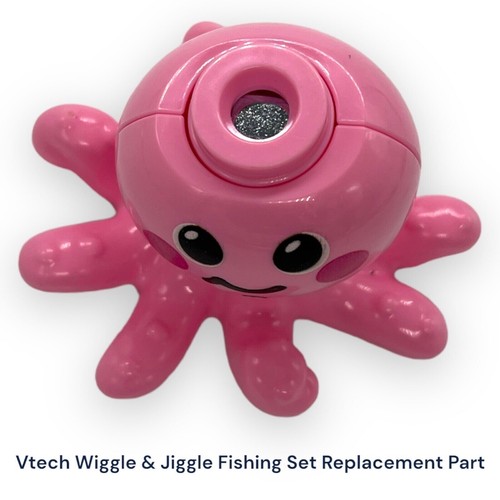 VTech Jiggle Giggle Fishing Set Toy Replacement Part Pink Octopus #1 - Picture 2 of 3