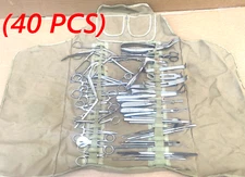 Vintage Millitary Surgical Instruments Kit & Others Optomology (40 pcs)