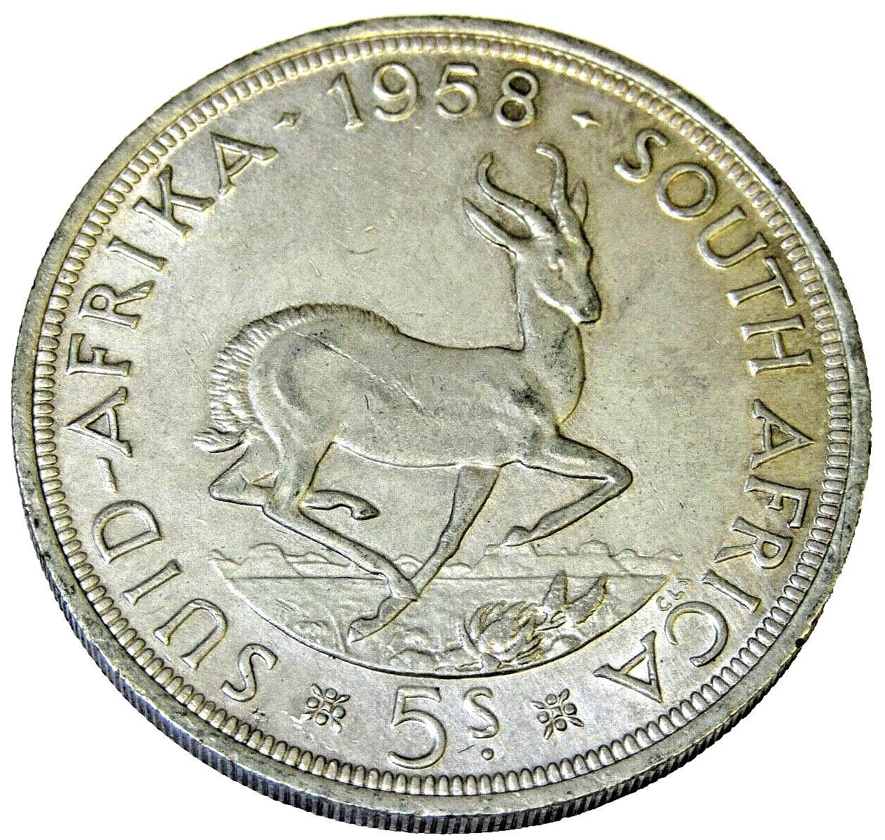 Silver 1958 African Coins
